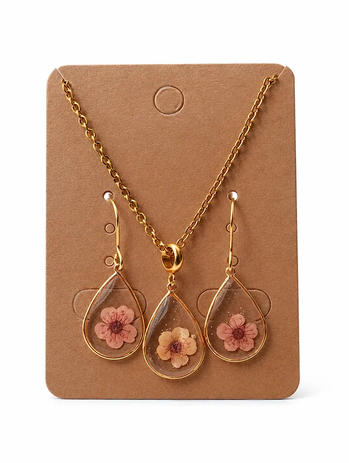Plum Blossom Gold Set